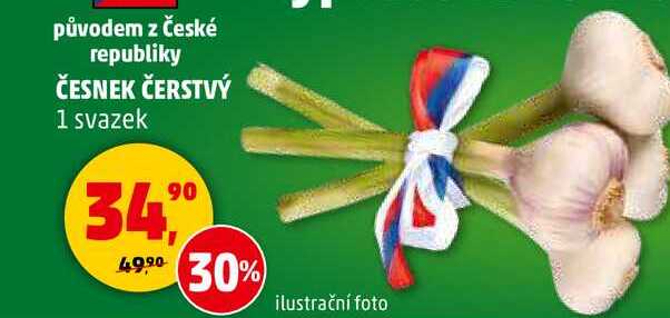 ČESNEK ČERSTVÝ, 1 svazek
