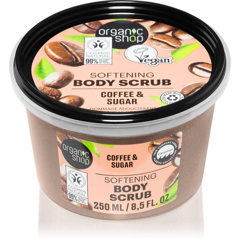 Organic Shop Organic Coffee & Sugar kávový tělový peeling 250 ml