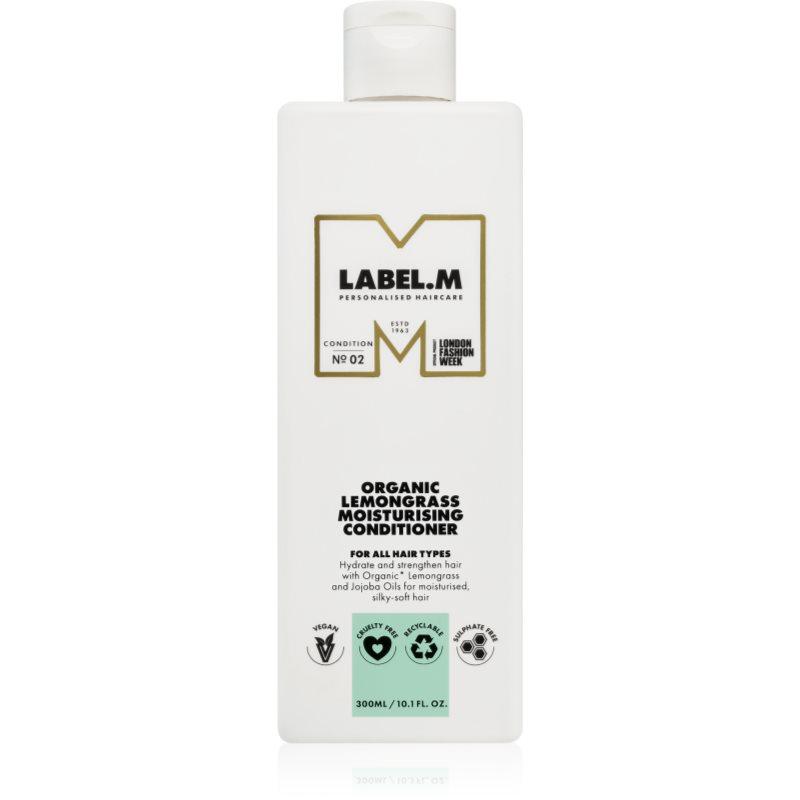 label.m Organic Lemongrass hydratační kondicionér pro všechny typy vlasů 300 ml