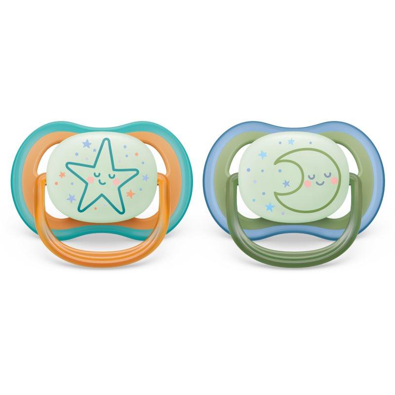 Philips Avent Ultra Air Night SCF376/23 18 m+ dudlík Neutral 2 ks