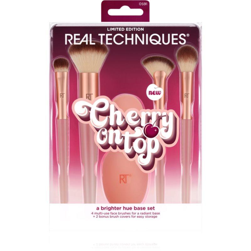 Real Techniques Cherry On Top A Brighter Hue Base Set sada štětců