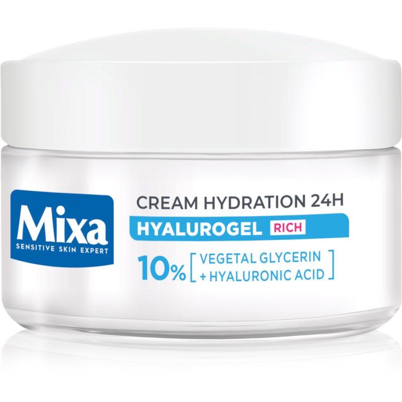 Mixa Hyalurogel Rich intenzivně hydratační denní krém s kyselinou hyaluronovou 50 ml
