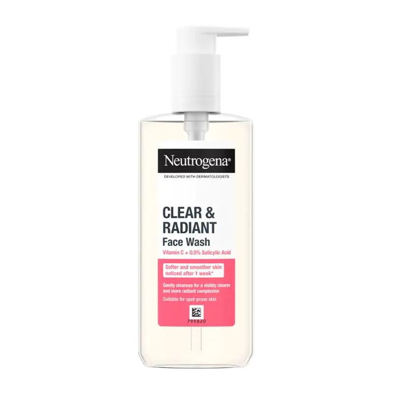 Neutrogena Čisticí gel Clear & Radiant, 200 ml