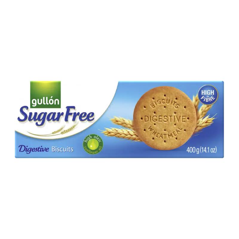 Gullón Digestive celozrnné sušenky bez cukru, 245 g