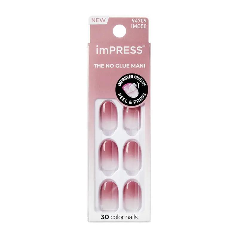 KISS Umělé nehty imPRESS Color Beat The Heat, 1 ks