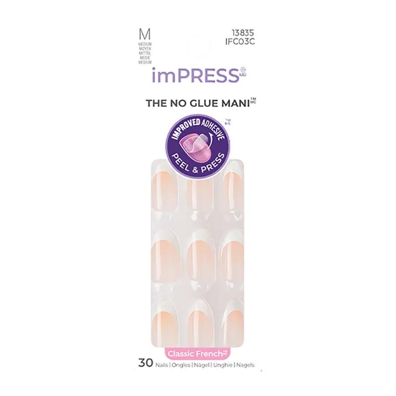 KISS Umělé nehty imPRESS Everlasting, 1 ks