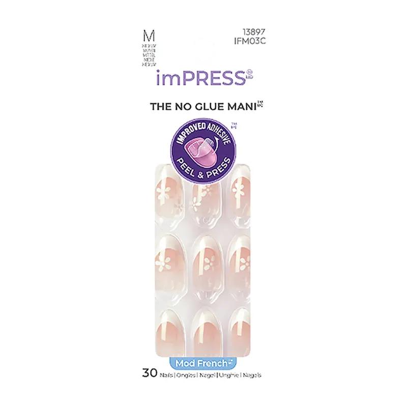KISS Umělé nehty imPRESS Fearless, 1 ks