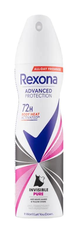 Rexona Antiperspirant sprej pro ženy Invisible Pure, 150 ml