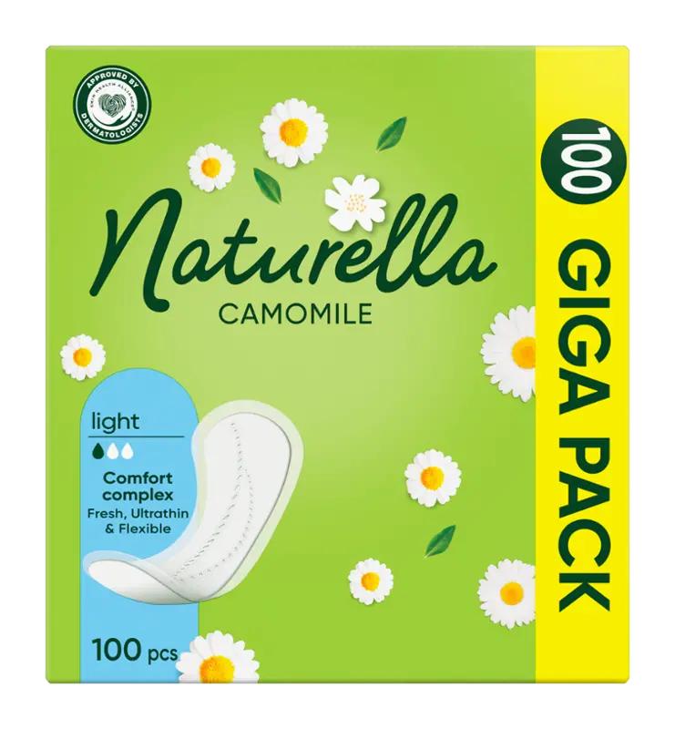 Naturella Intimky Heřmánek Light, 100 ks