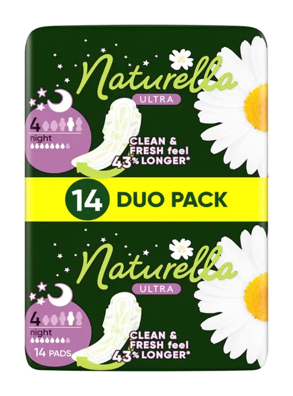 Naturella Hygienické vložky Ultra Night, 14 ks