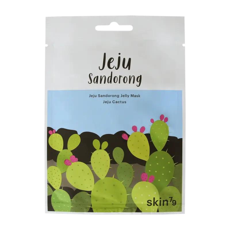 Skin79 Pleťová maska s kaktusem Jeju Sandorong, 33 ml