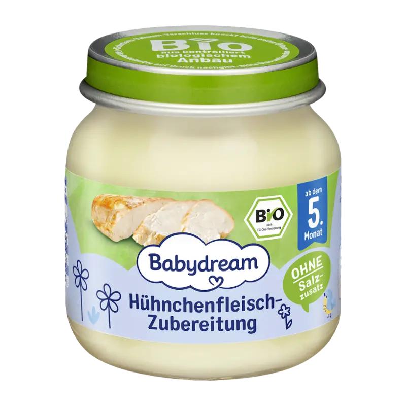 Babydream BIO příkrm z kuřecího masa, 125 g