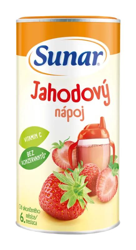 Sunar Rozpustný nápoj jahodový, 200 g