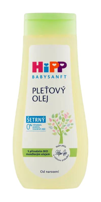 HiPP Pleťový olej Babysanft, 200 ml