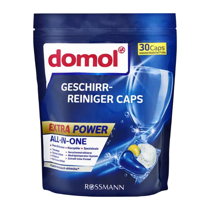 Domol Tablety do myčky Extra Power All In One, 30 ks