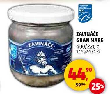 ZAVINÁČE GRAN MARE, 400/220 g 