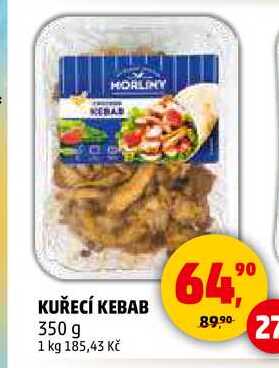 KUŘECÍ KEBAB, 350 g 