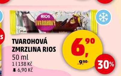 TVAROHOVÁ ZMRZLINA RIOS, 50 ml 
