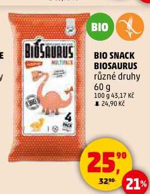 BIOSAURUS různé druhy, 60 g 