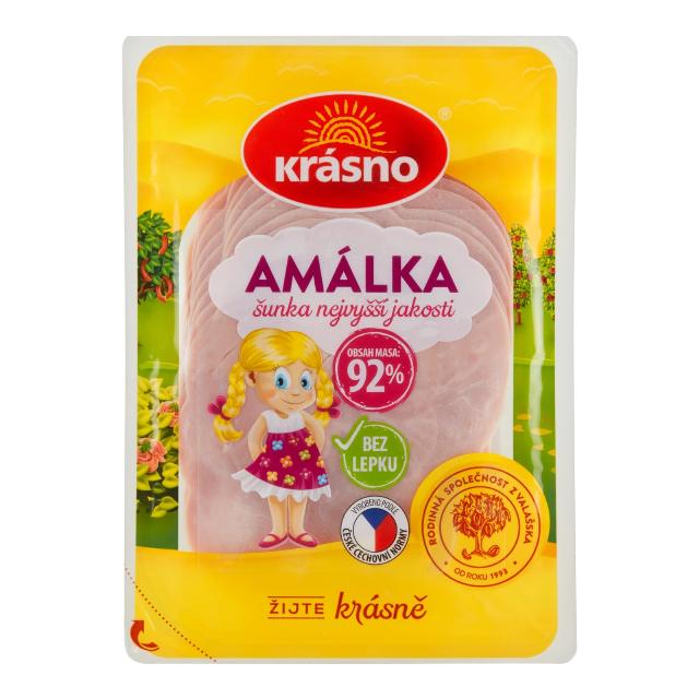 Krásno Amálka šunka nejvyšší jakosti krájená
