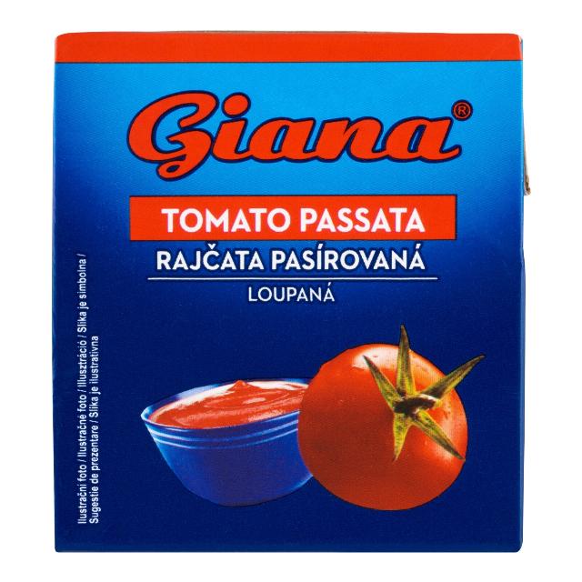 Giana Rajčata loupaná pasírovaná