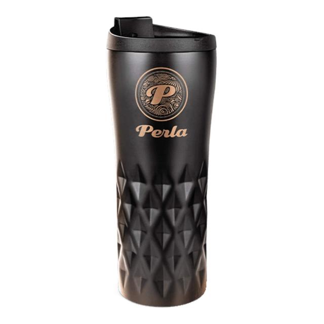 Perla Cestovní termohrnek černý 400 ml