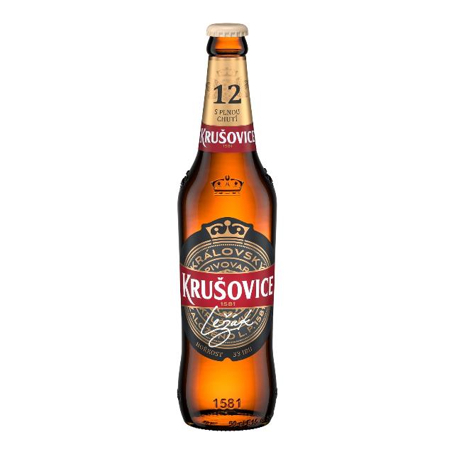 Krušovice 12 Královský světlý ležák