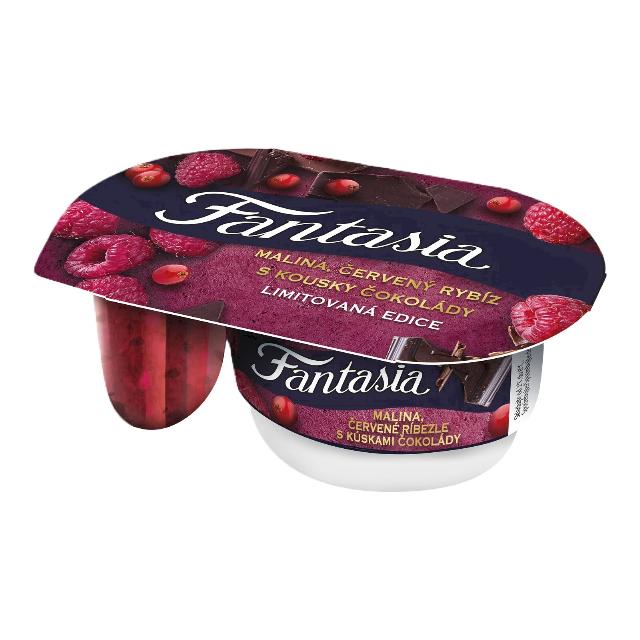 Fantasia Jogurt malina a červený rybíz s čokoládou