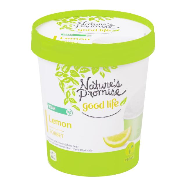 Nature's Promise Vegan Sorbet Citron