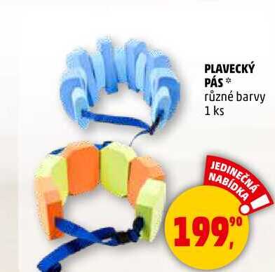 PLAVECKÝ PÁS různé barvy, 1 ks 