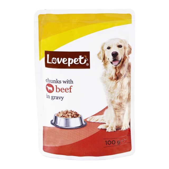 Lovepet Kapsička hovězí v omáčce