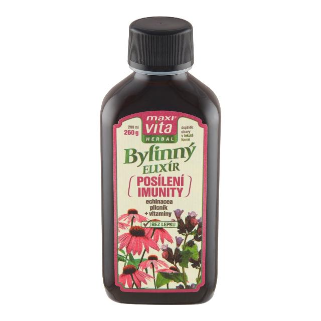 Maxi Vita Herbal Bylinný elixír posílení imunity