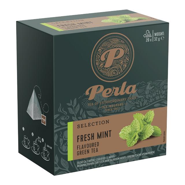 Perla Selection Zelený čaj s mátou