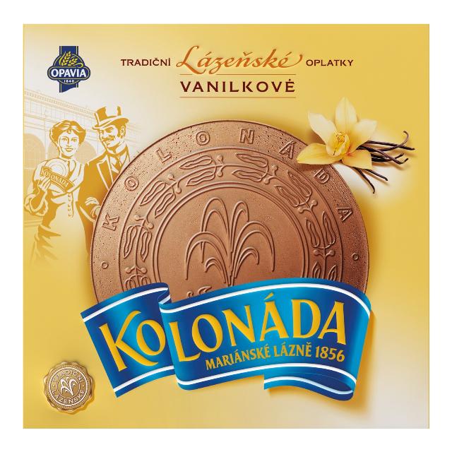 Opavia Kolonáda lázeňské oplatky vanilkové