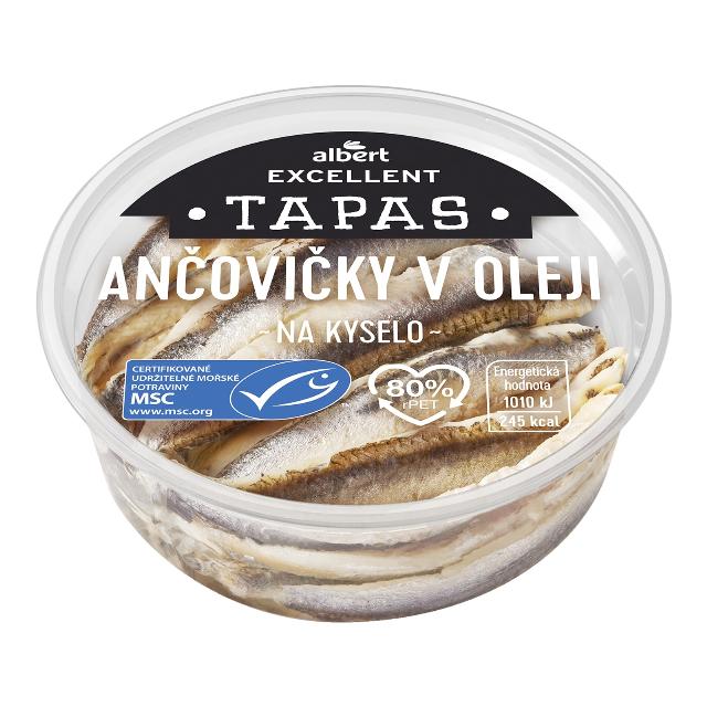 Albert Excellent Tapas Ančovičky v oleji