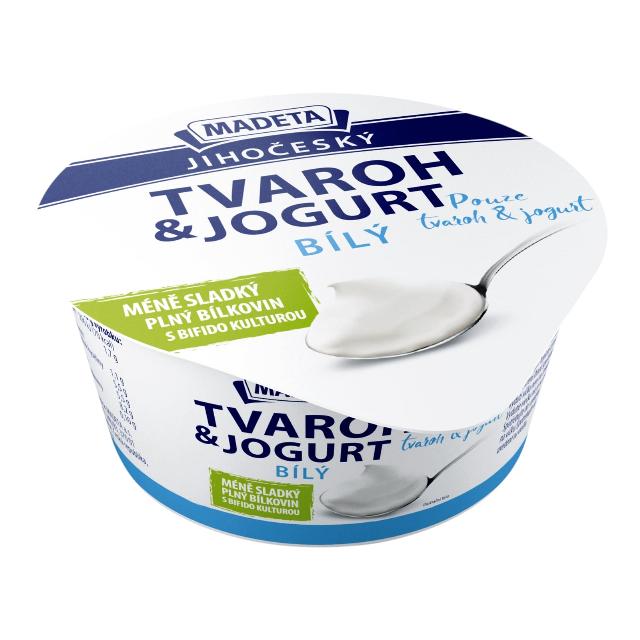 Madeta Jihočeský tvaroh & jogurt bílý