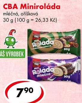 CBA Miniroláda, 30 g