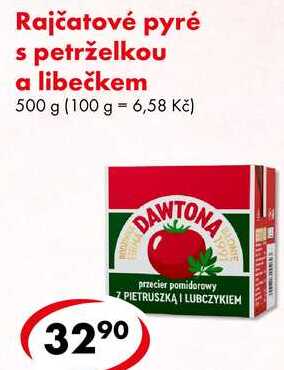 Rajčatové pyré s petrželkou a libečkem, 500 g