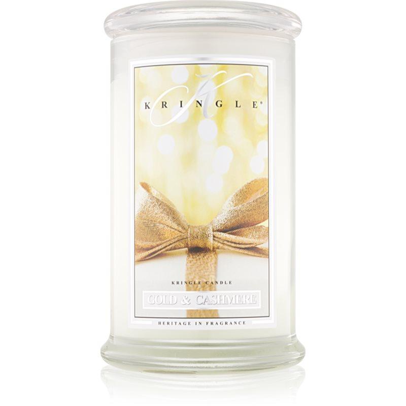Kringle Candle Gold & Cashmere vonná svíčka 624 g