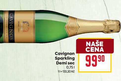 Cavignon Sparkling Demi sec 0,75l