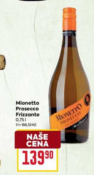 Mionetto Prosecco Frizzante 0,75l