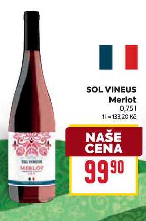 SOL VINEUS Merlot 0,75l