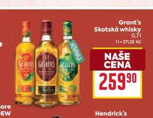 Grant's Skotská whisky 0,7l