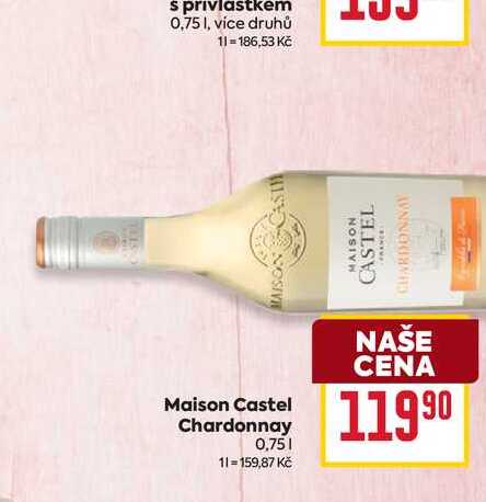Maison Castel Chardonnay 0,75l