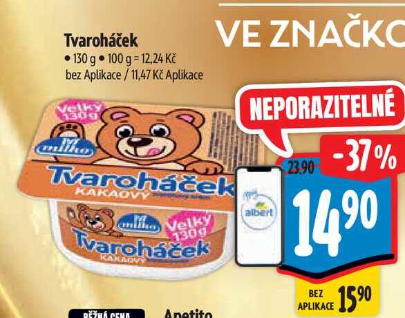 Tvaroháček 130 g 