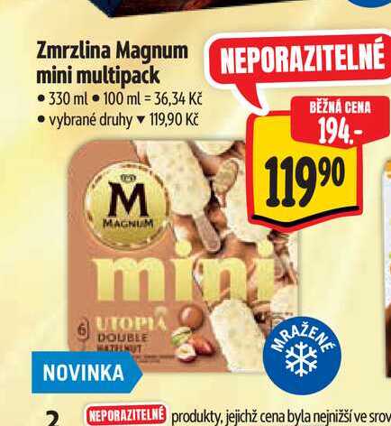 Zmrzlina Magnum mini multipack 330 ml  