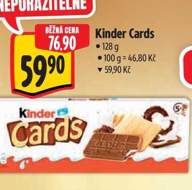  Kinder Cards  128 g