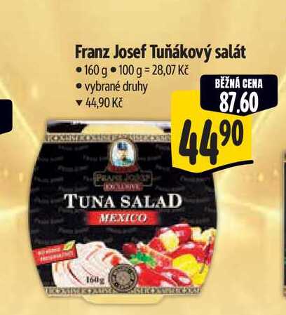 Franz Josef Tuňákový salát 160 g 