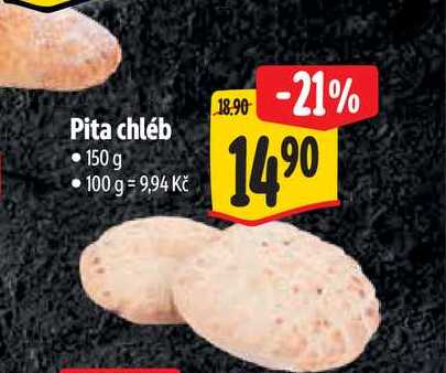 Pita chléb 150 g 