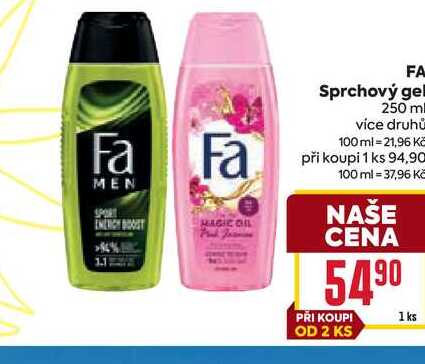 FA Sprchový gel 250 ml